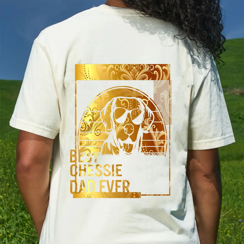 Best Chessie Dad Ever Dog Dad Gifts Dog Father Pet O T-Shirt - Cream