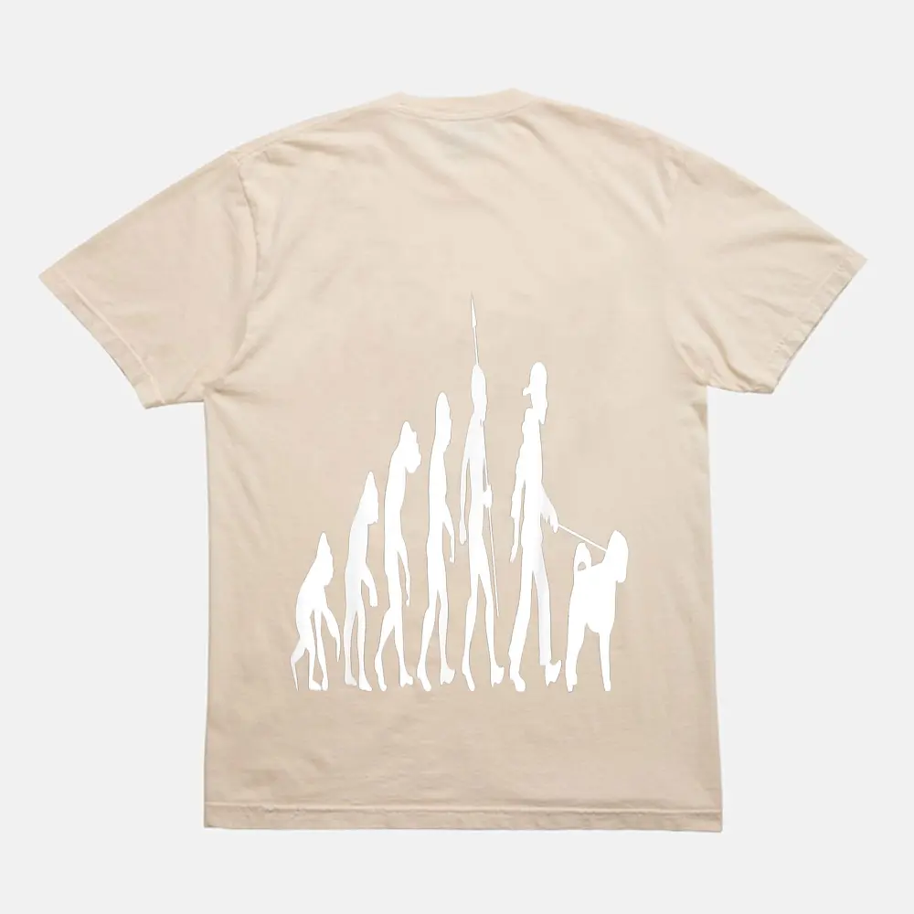 Bouvier Des Flandres Evolution Dog Lover T-Shirt - Cream Bouvier Des Flandres Evolution Dog Lover T-Shirt - Cream