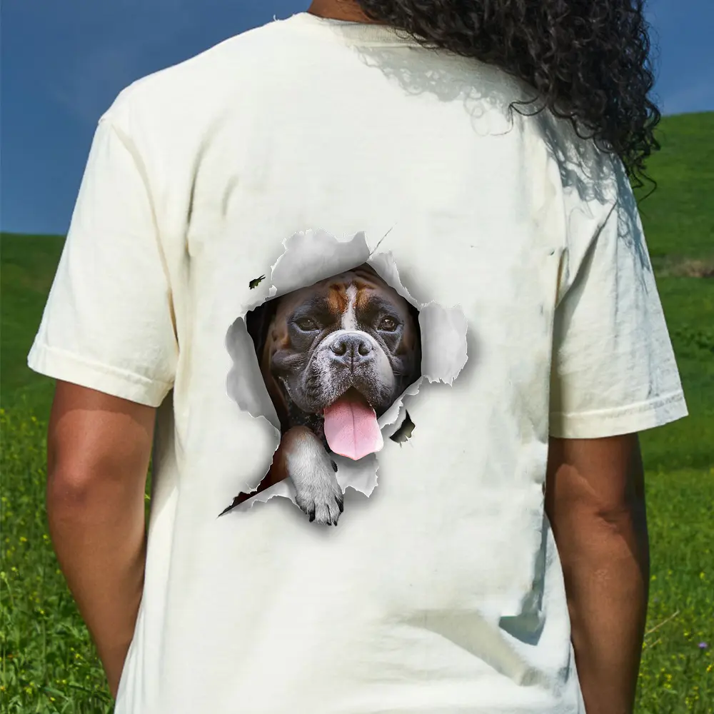 Boxer  Boxer  Boxer Dog Owner Gift Boxer T-Shirt - Cream