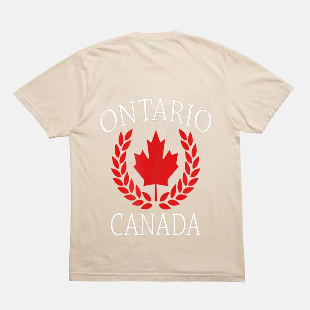 Canada Flag Canadian Cat Sunglasses Funny T-Shirt - Cream Canada Flag Canadian Cat Sunglasses Funny T-Shirt - Cream
