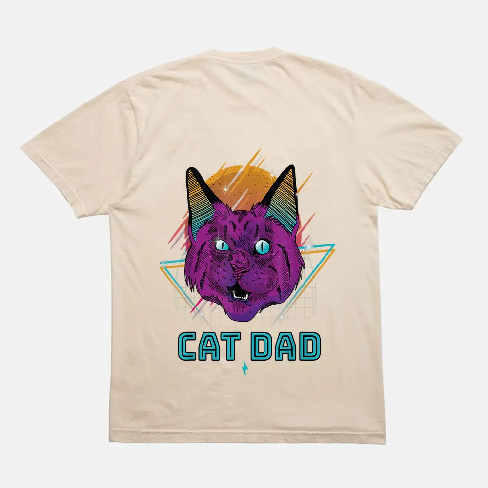 Cat Dad Shirt - Cat Daddy Shirt For Men - Cat Gifts For Men T-Shirt - Cream Cat Dad Shirt - Cat Daddy Shirt For Men - Cat Gifts For Men T-Shirt - Cream