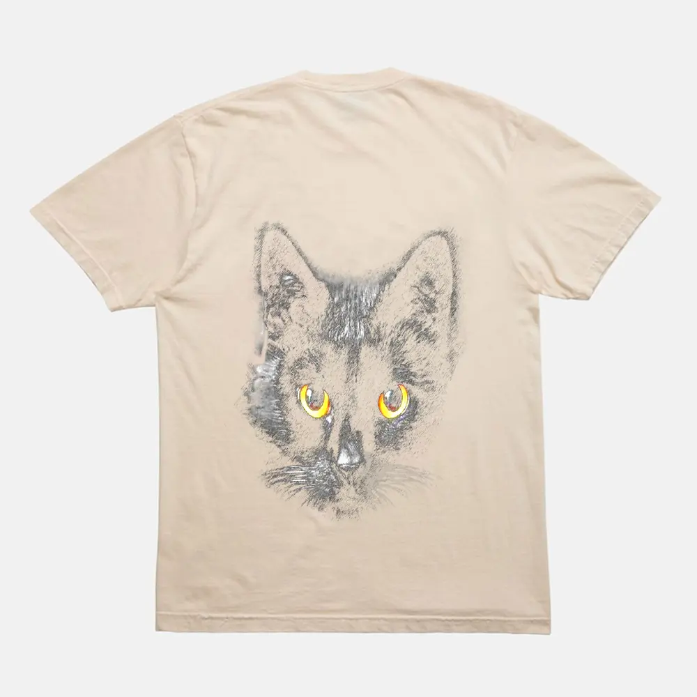 Cat Lover Womens Mens Kids Boys Girls Black Cat Birthday T-Shirt - Cream Cat Lover Womens Mens Kids Boys Girls Black Cat Birthday T-Shirt - Cream