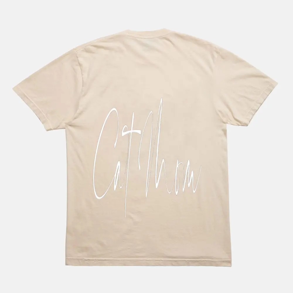 Cat Mom T-Shirt - Cream Cat Mom T-Shirt - Cream