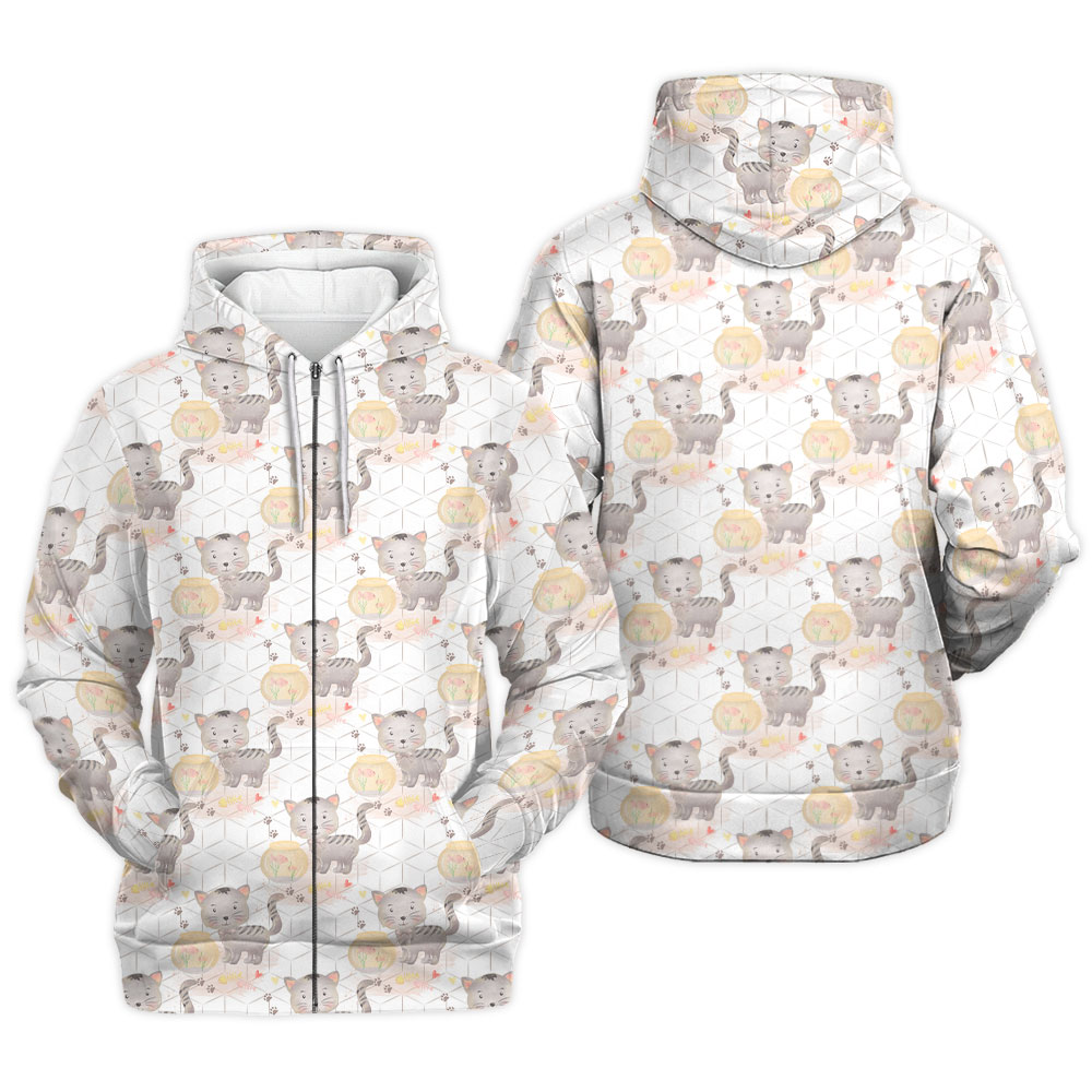 New Release Pet Love All Over Prints Clothing CATSH17 New Release Pet Love All Over Prints Clothing CATSH17