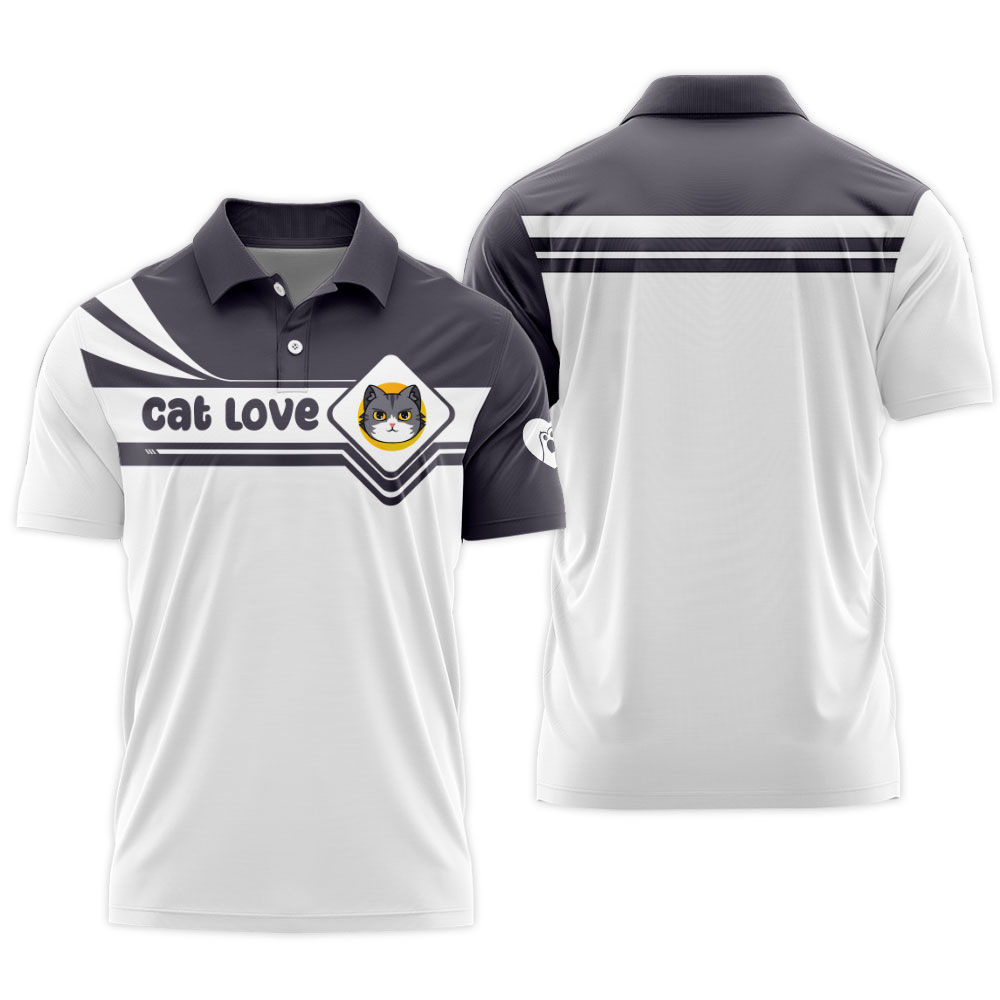 New Release Pet Love All Over Prints Clothing CATSH1