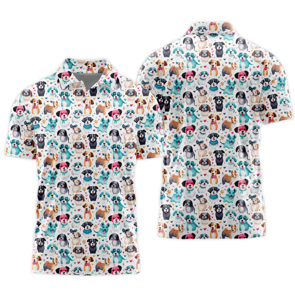 New Release Pet Love All Over Prints Clothing CATSH7