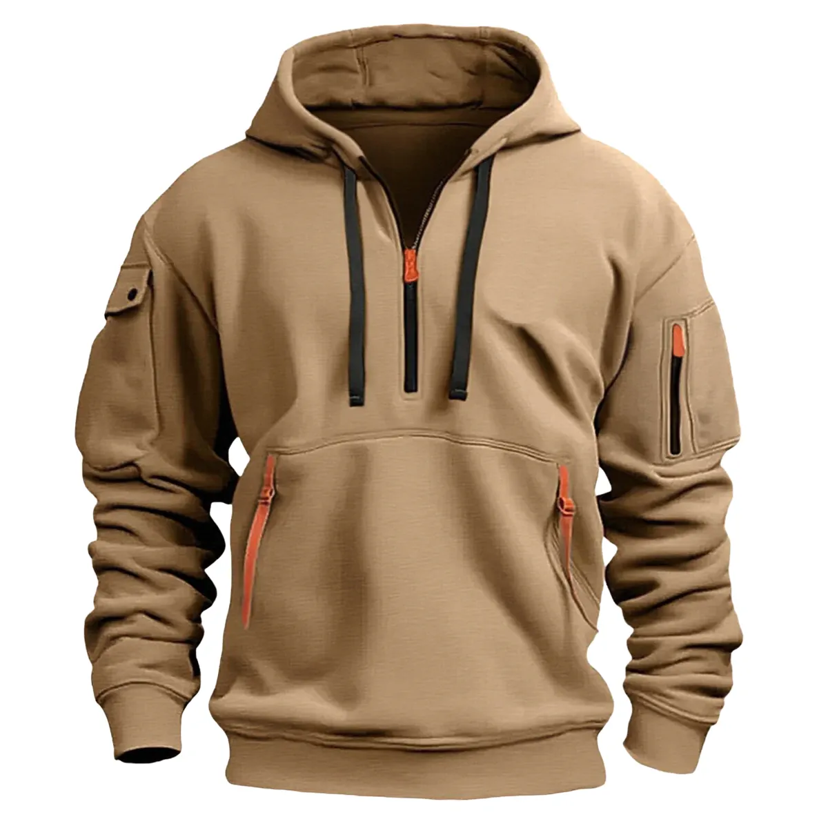 Custom Your Logo Fashion Hoodie Half Zipper Custom Your Logo Fashion Hoodie Half Zipper